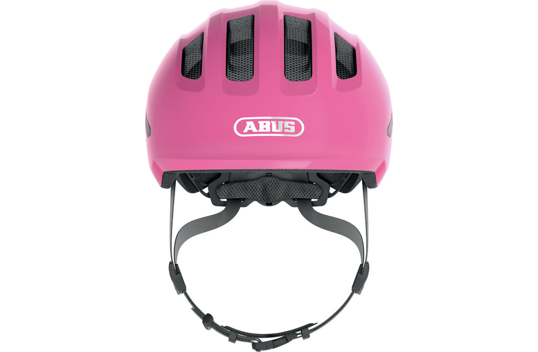 Abus Smiley 3.0 - Shiny Pink - Kinder Fietshelm