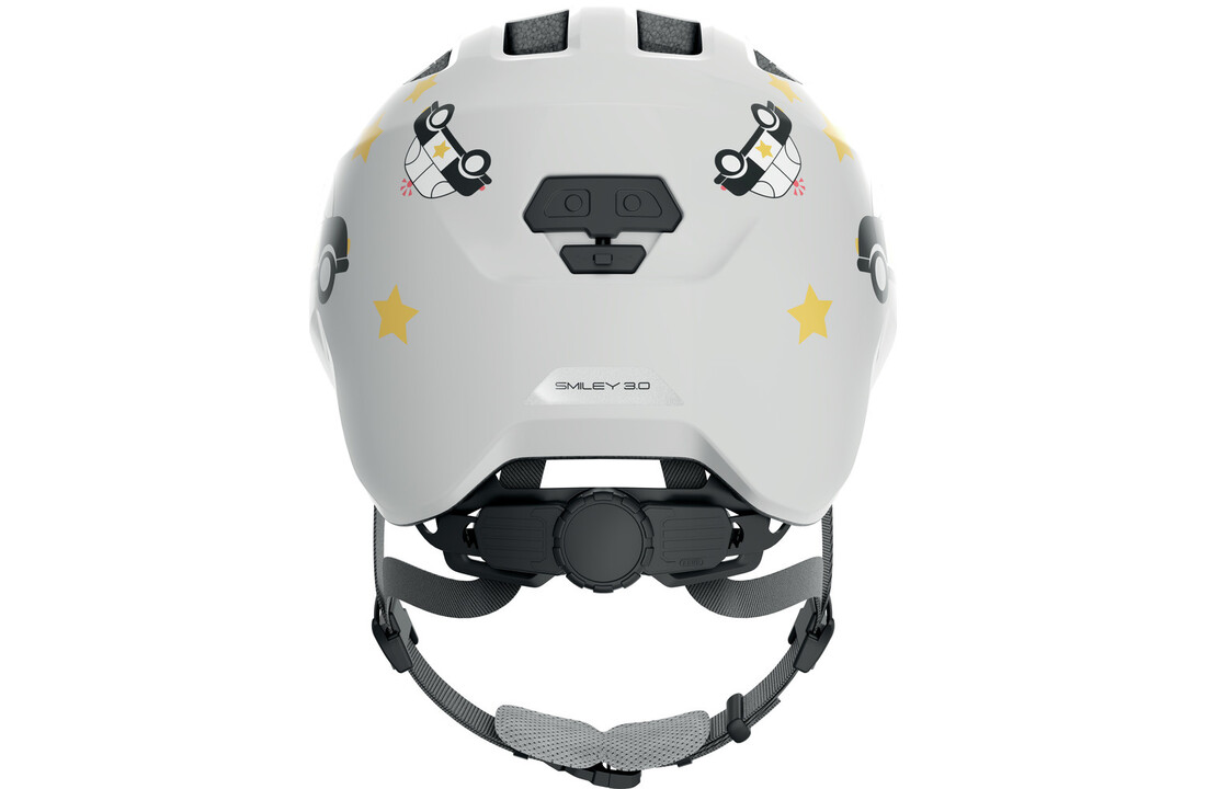 Abus Smiley 3.0 - Grey Police - Kinder Fietshelm