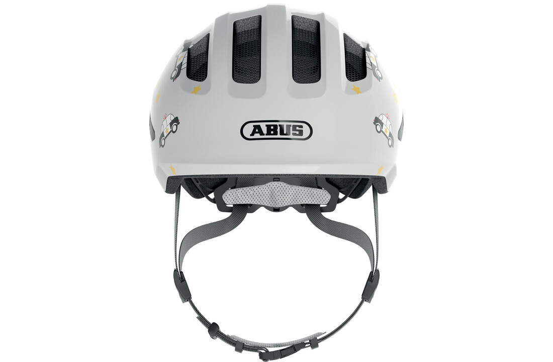 Abus Smiley 3.0 - Grey Police - Kinder Fietshelm
