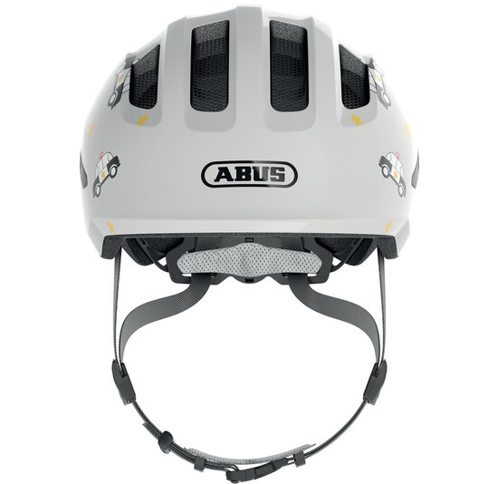 Abus Smiley 3.0 - Grey Police - Kinder Fietshelm