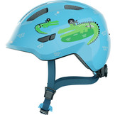 Abus Smiley 3.0 - Blue Croco - Kinder Fietshelm