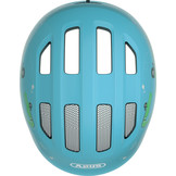 Abus Smiley 3.0 - Blue Croco - Kinder Fietshelm
