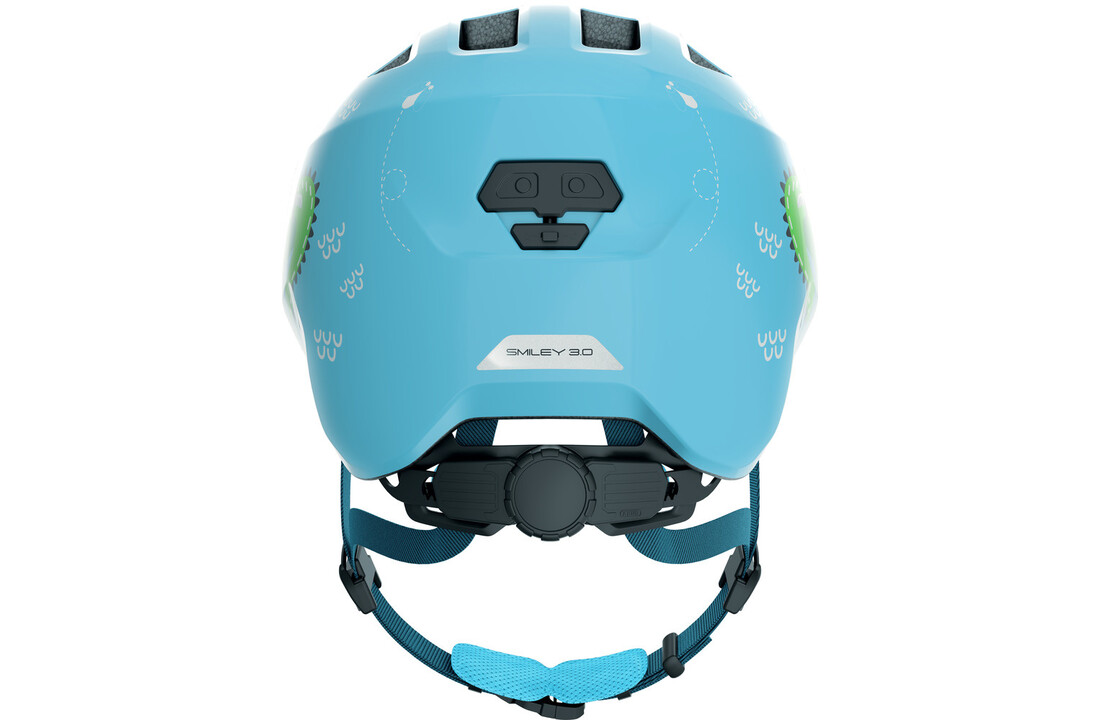 Abus Smiley 3.0 - Blue Croco - Kinder Fietshelm