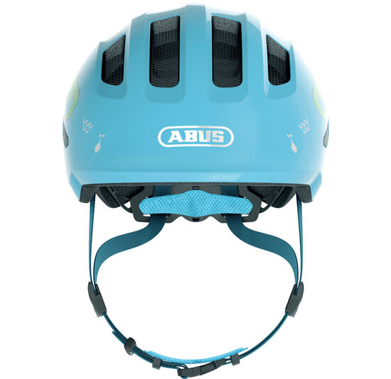 Abus Smiley 3.0 - Blue Croco - Kinder Fietshelm