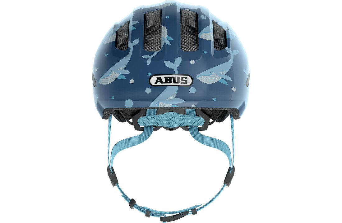 Abus Smiley 3.0 - Blue Whale - Kinder Fietshelm
