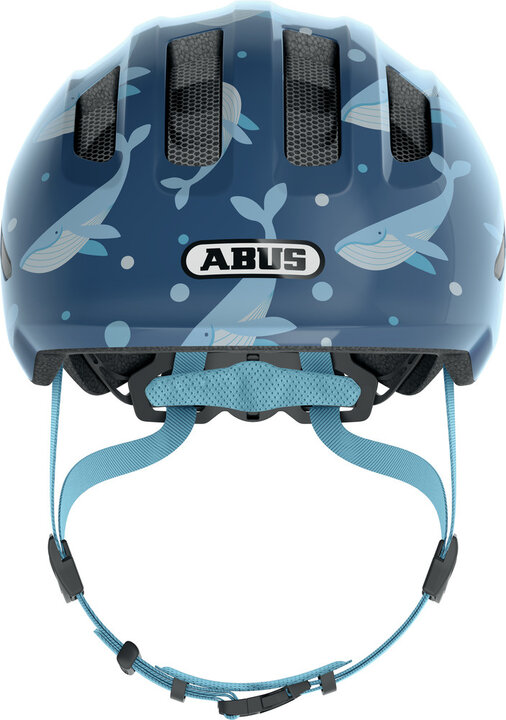 Abus Smiley 3.0 - Blue Whale - Kinder Fietshelm