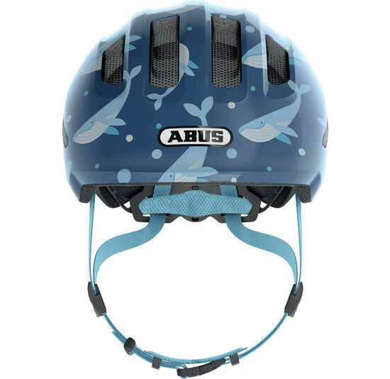 Abus Smiley 3.0 - Blue Whale - Kinder Fietshelm