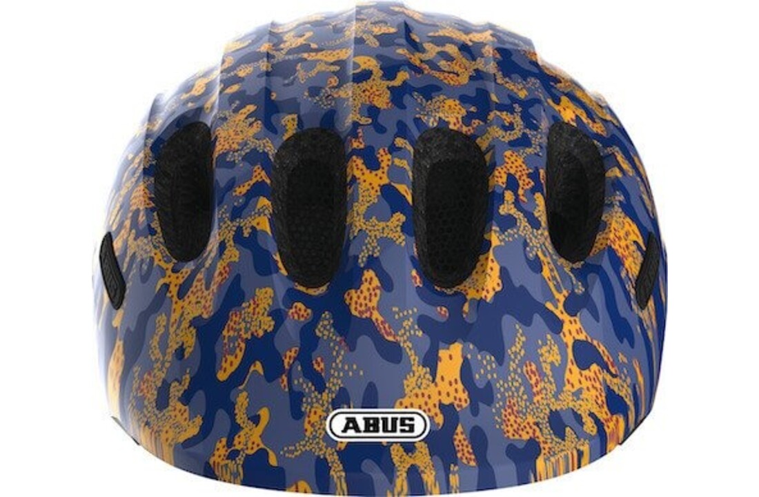 Abus Kinder Fietshelm Smiley 2.0 - Camou Blue