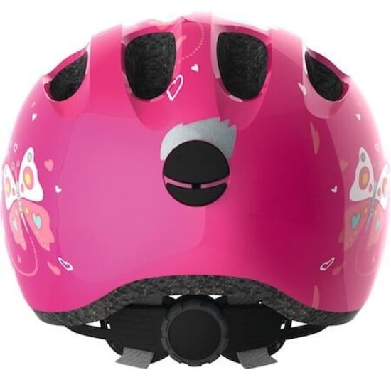 Abus Kinder Fietshelm Smiley 2.0 - Pink Butterfly