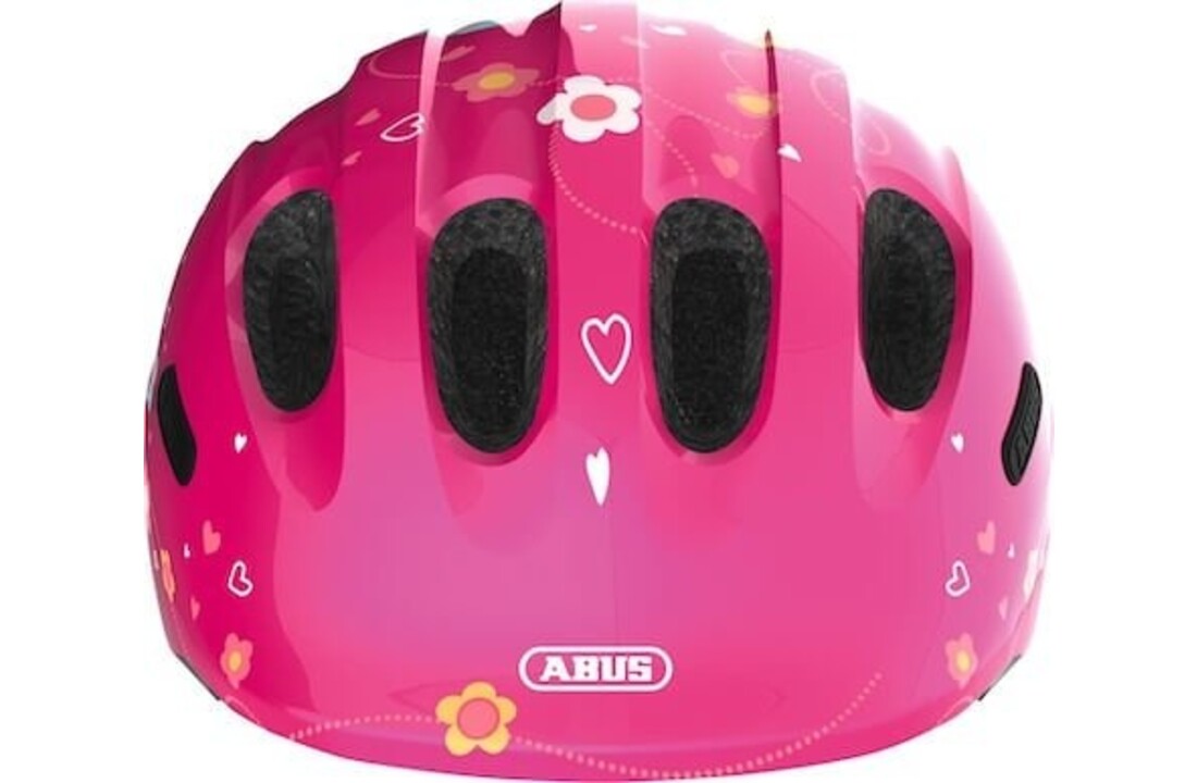 Abus Kinder Fietshelm Smiley 2.0 - Pink Butterfly