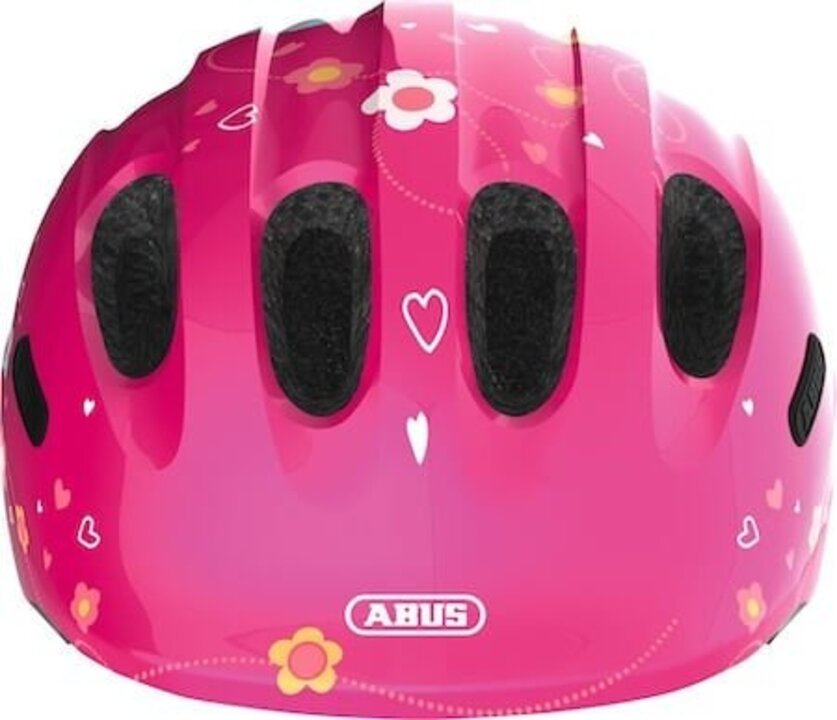 Abus Kinder Fietshelm Smiley 2.0 - Pink Butterfly