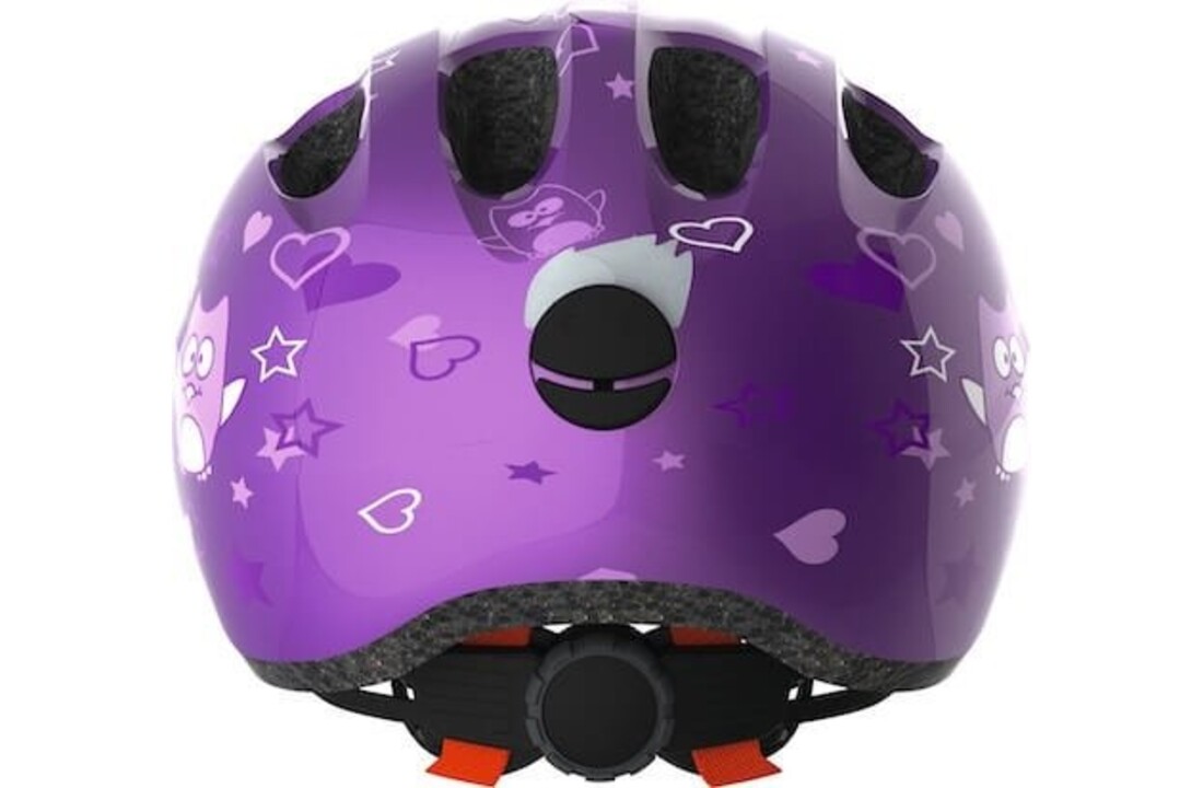 Abus Kinder Fietshelm Smiley 2.0 - Purple Star
