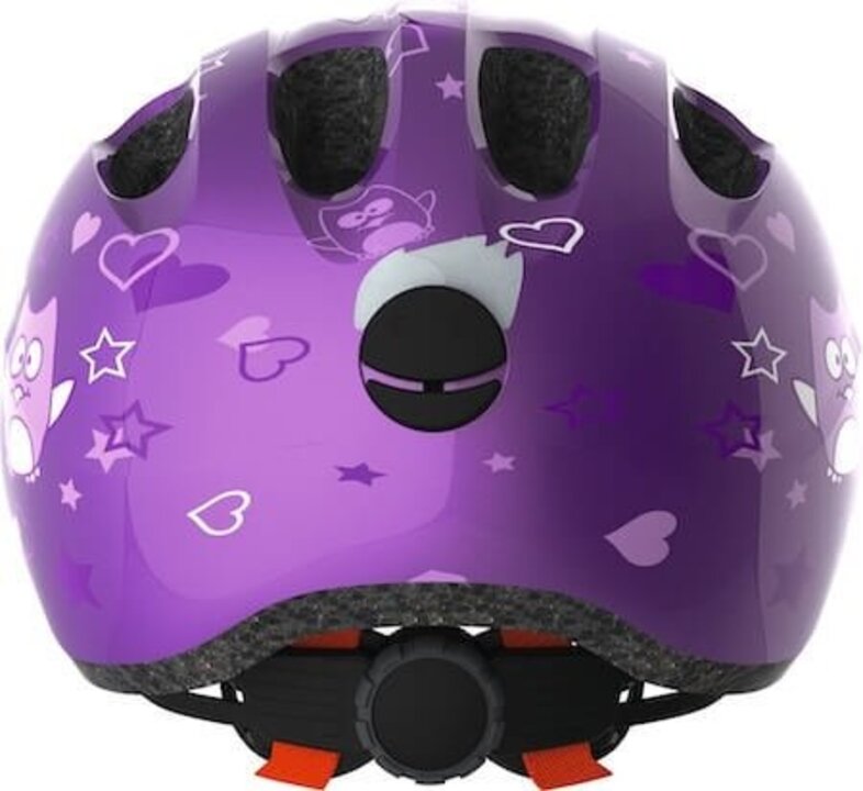 Abus Kinder Fietshelm Smiley 2.0 - Purple Star