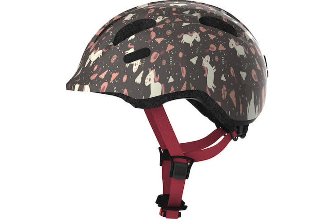 Abus Kinder Fietshelm Smiley 2.0 - Rose Horse