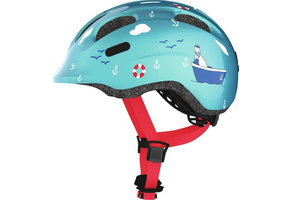 Abus Kinder Fietshelm Smiley 2.0 - Turquoise Sailor