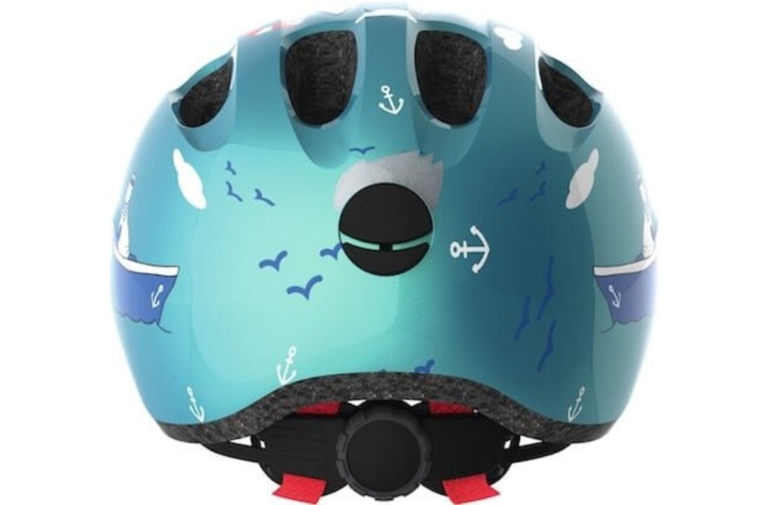 Abus Kinder Fietshelm Smiley 2.0 - Turquoise Sailor