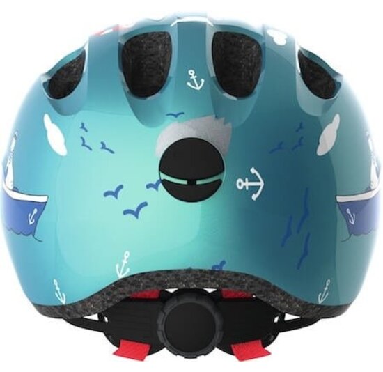 Abus Kinder Fietshelm Smiley 2.0 - Turquoise Sailor