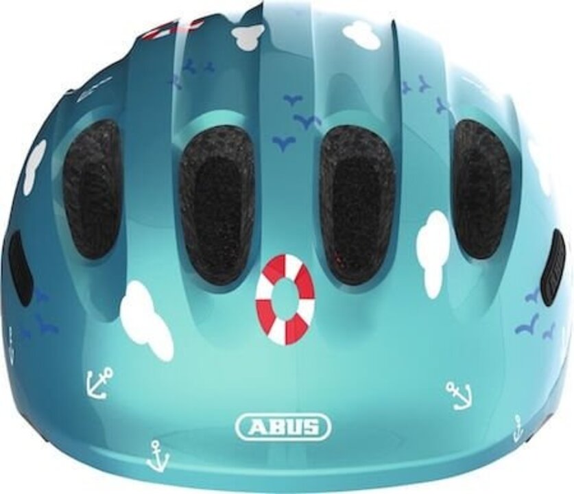 Abus Kinder Fietshelm Smiley 2.0 - Turquoise Sailor