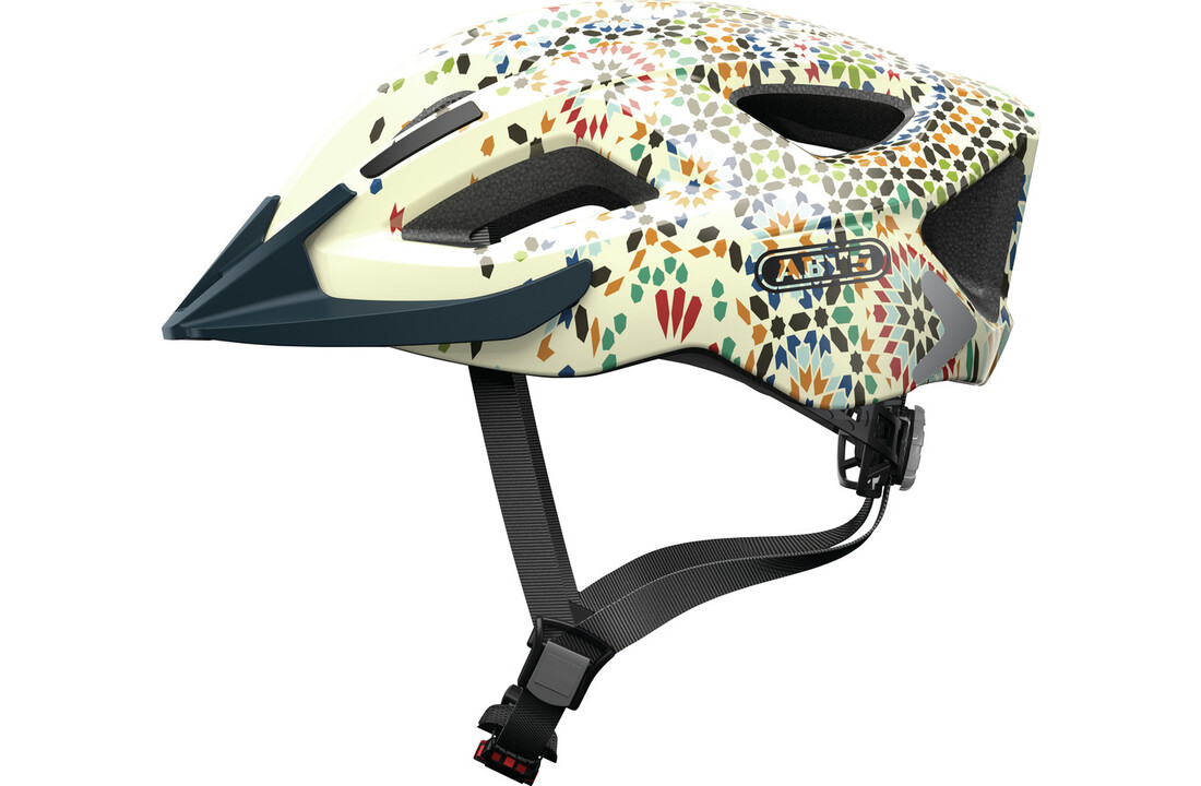Abus Fietshelm Aduro 2.0 - Cream Flower
