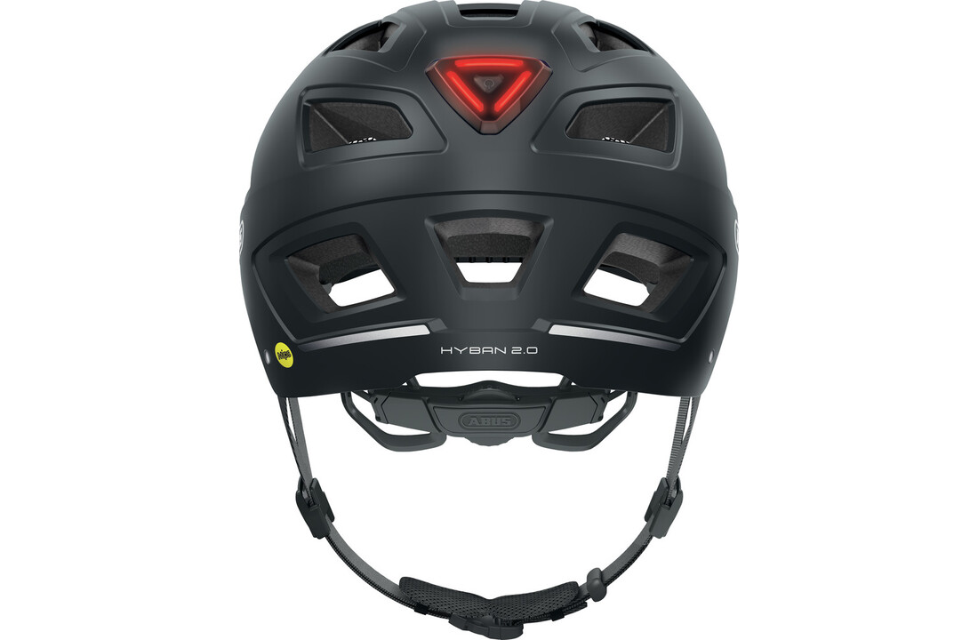 Abus Fietshelm Hyban 2.0 MIPS - Velvet Black