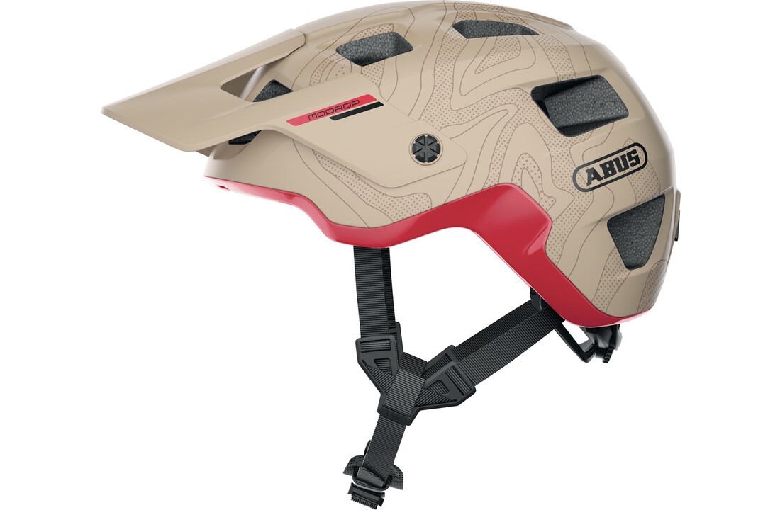 Abus MoDrop Fietshelm - Dusky Camel