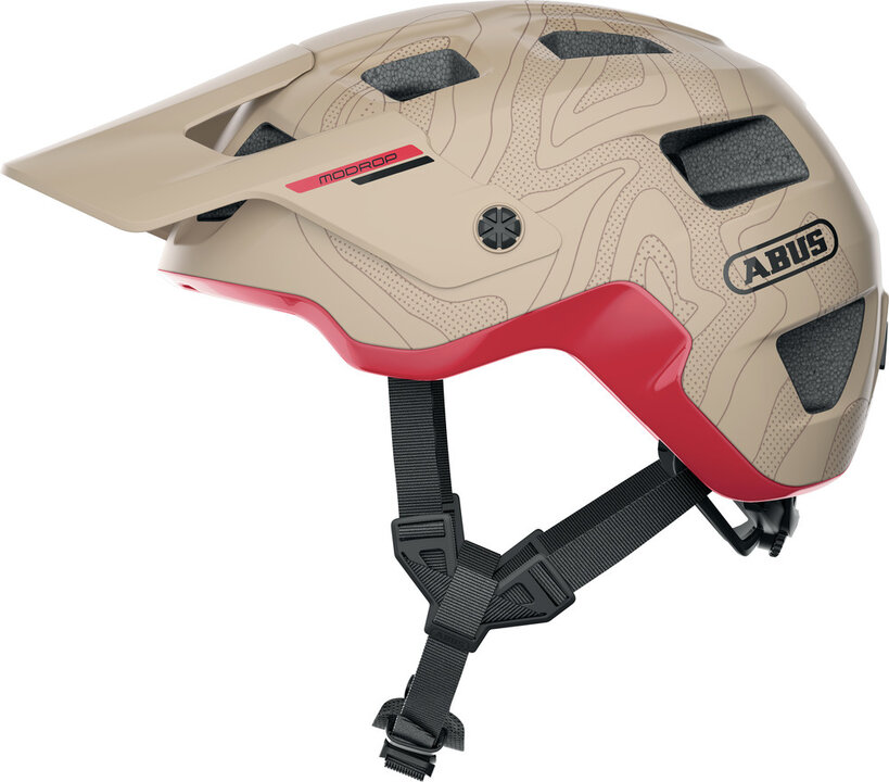 Abus MoDrop Fietshelm - Dusky Camel