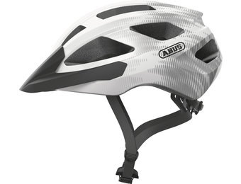 Abus Fietshelm Macator - White Silver