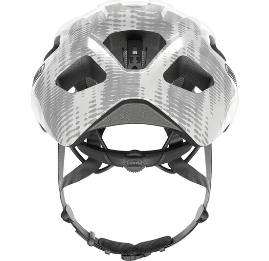 Abus Fietshelm Macator - White Silver