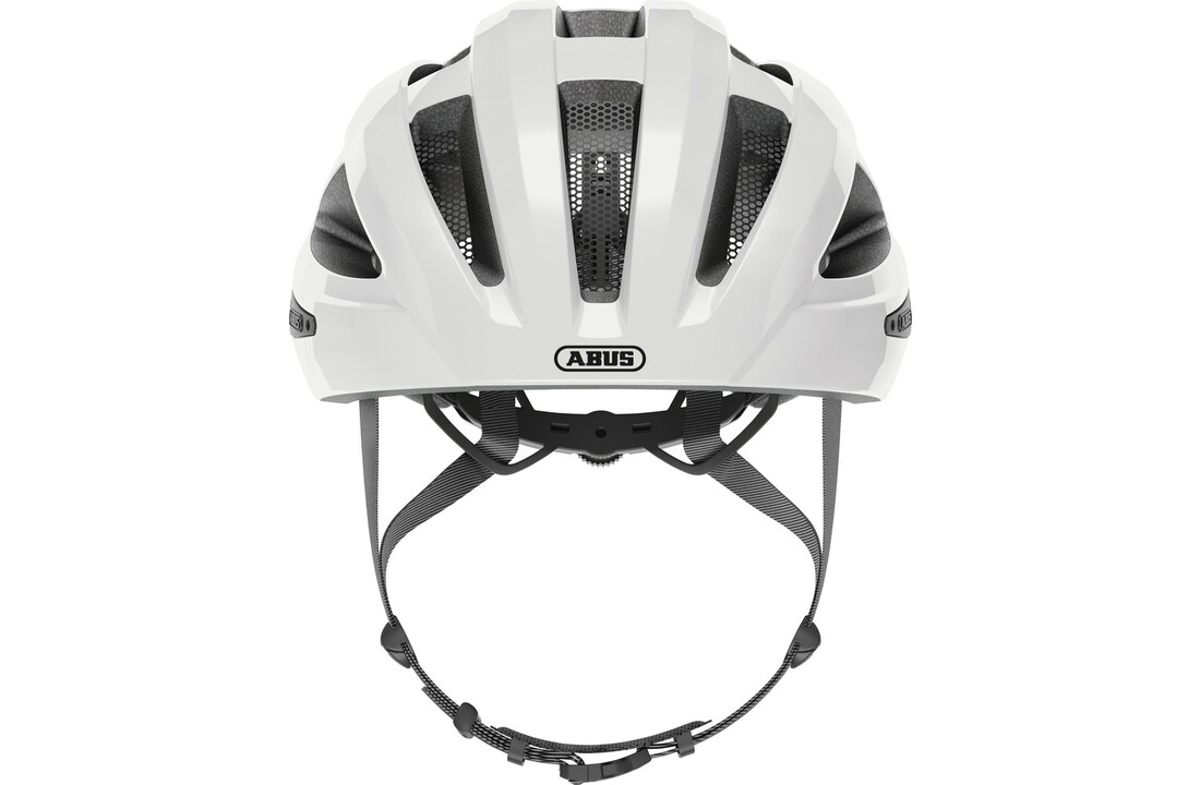 Abus Fietshelm Macator - White Silver