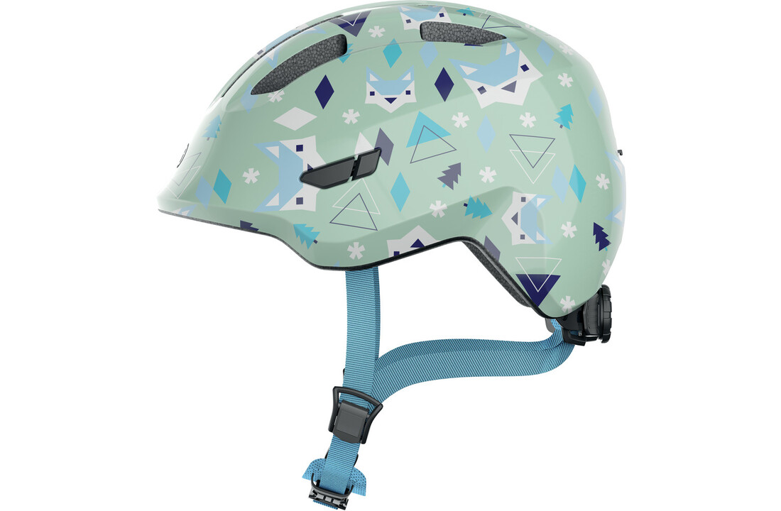 Abus Smiley 3.0 - Green Nordic - Kinder Fietshelm