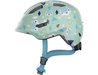 Abus Smiley 3.0 - Green Nordic - Kinder Fietshelm