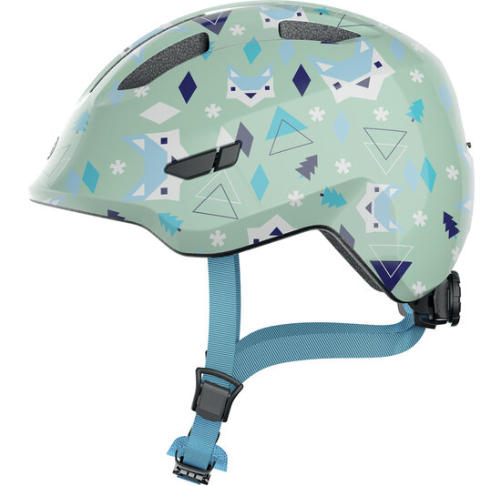 Abus Smiley 3.0 - Green Nordic - Kinder Fietshelm