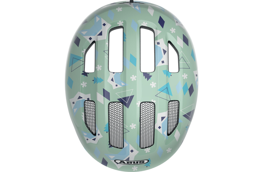 Abus Smiley 3.0 - Green Nordic - Kinder Fietshelm