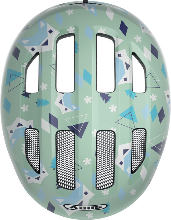 Abus Smiley 3.0 - Green Nordic - Kinder Fietshelm