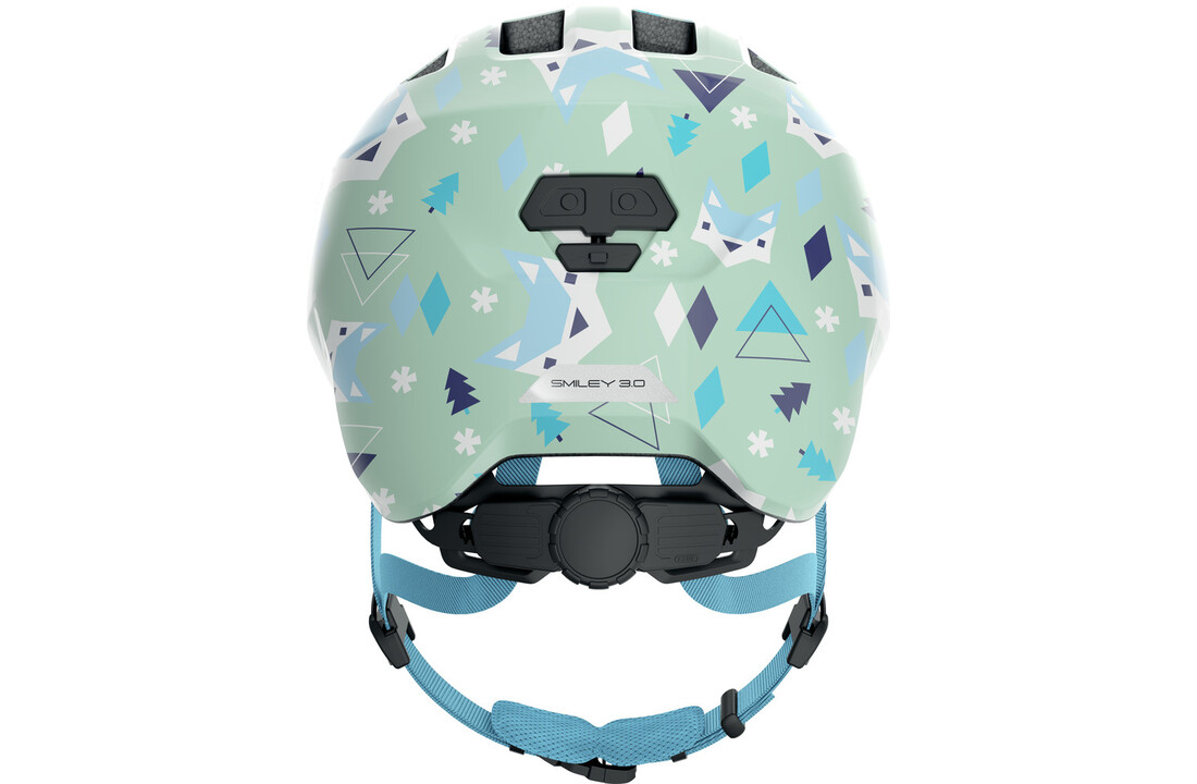 Abus Smiley 3.0 - Green Nordic - Kinder Fietshelm
