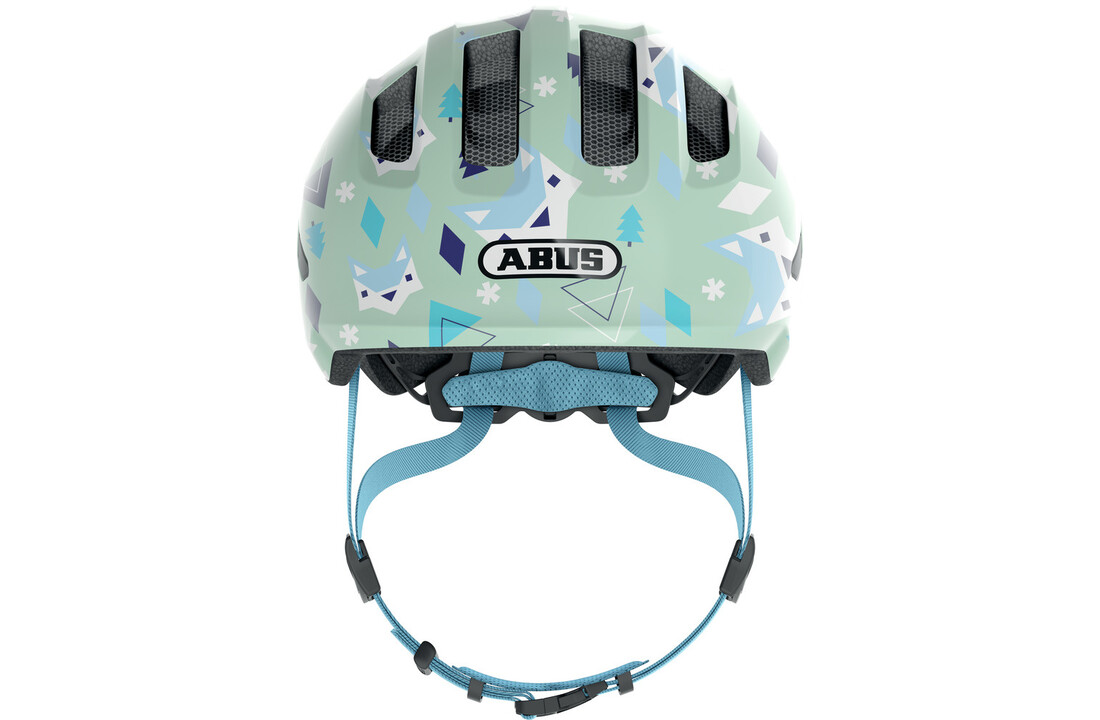 Abus Smiley 3.0 - Green Nordic - Kinder Fietshelm