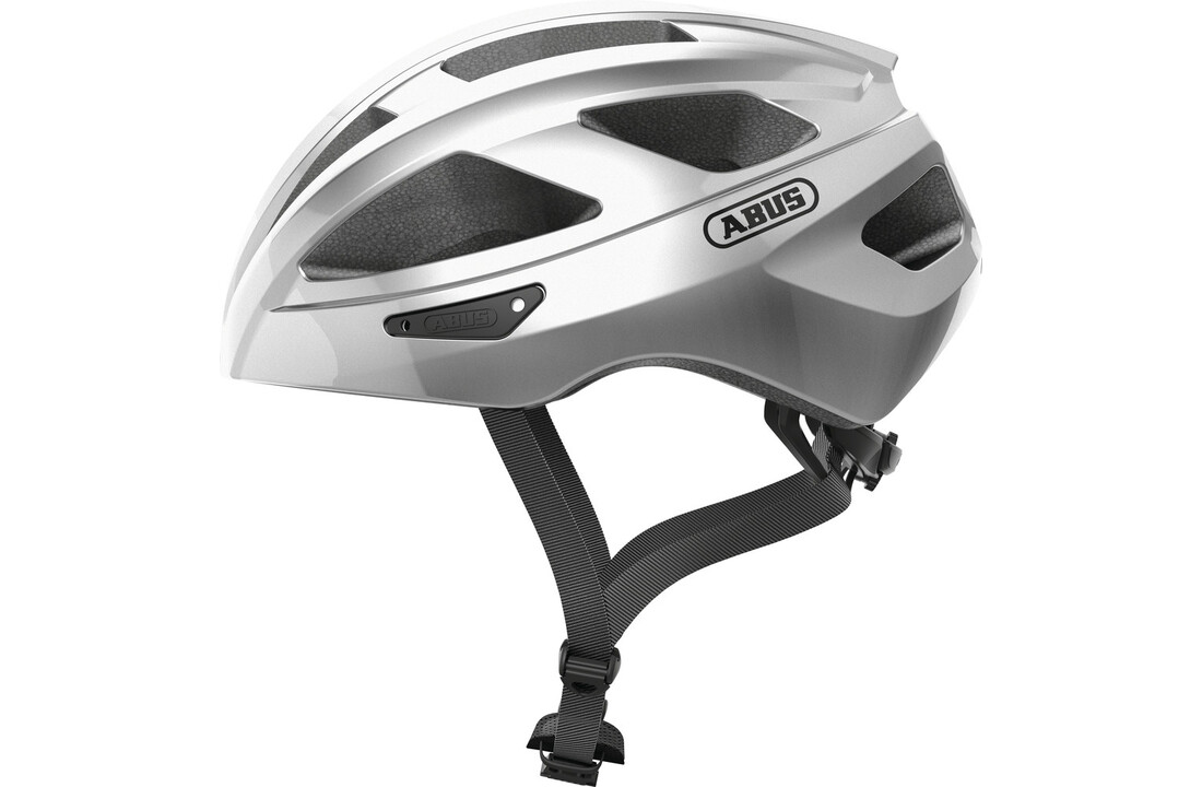 Abus Fietshelm Macator - Gleam Silver