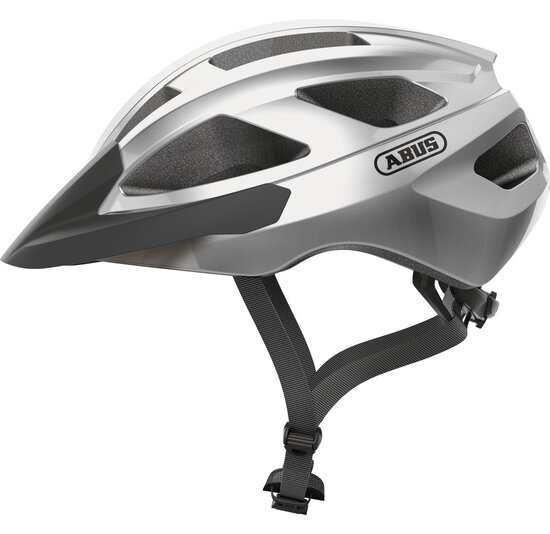 Abus Fietshelm Macator - Gleam Silver