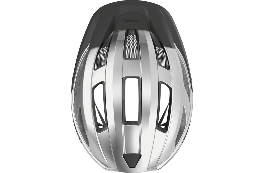 Abus Fietshelm Macator - Gleam Silver
