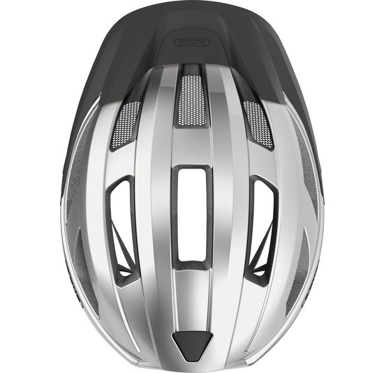 Abus Fietshelm Macator - Gleam Silver