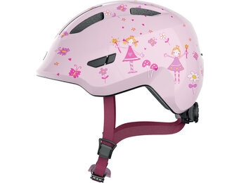 Abus Smiley 3.0 - Rose Princess - Kinder Fietshelm