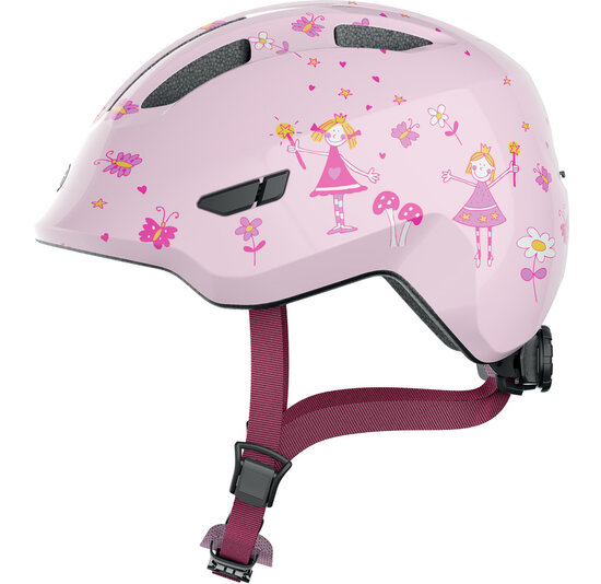 Abus Smiley 3.0 - Rose Princess - Kinder Fietshelm