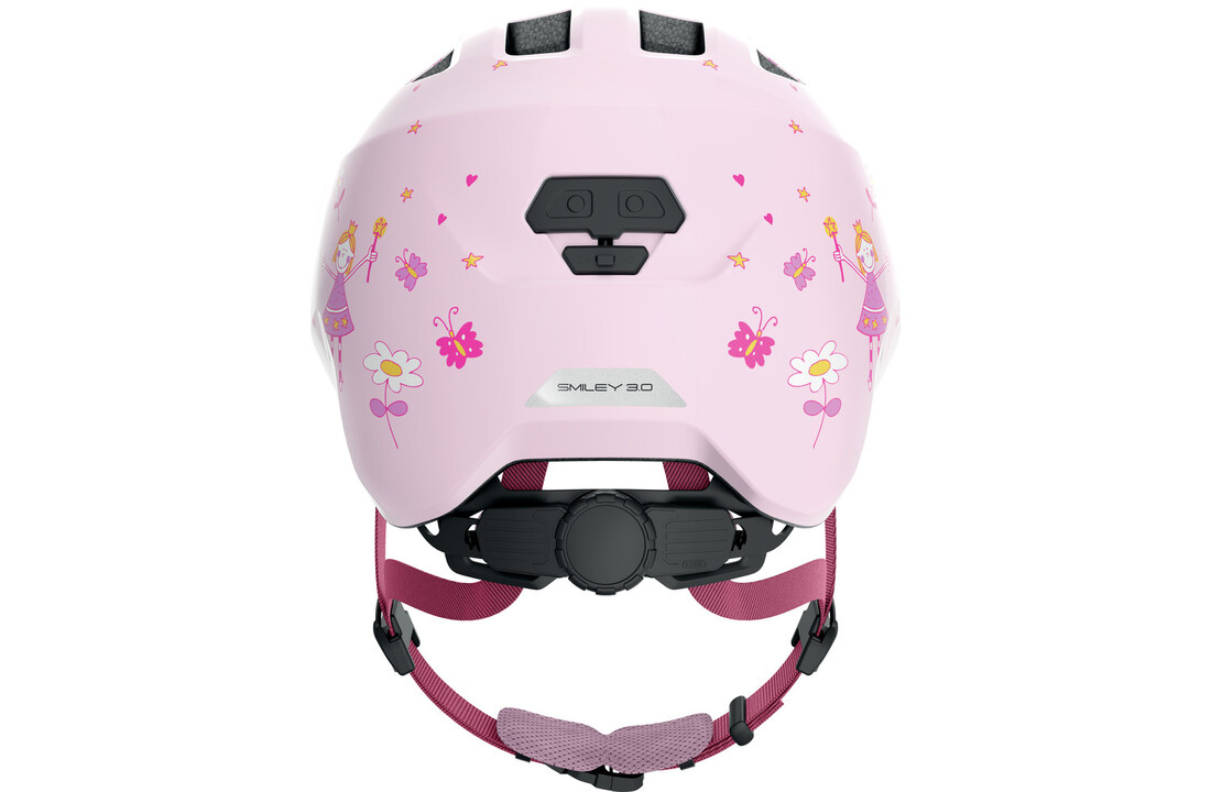 Abus Smiley 3.0 - Rose Princess - Kinder Fietshelm