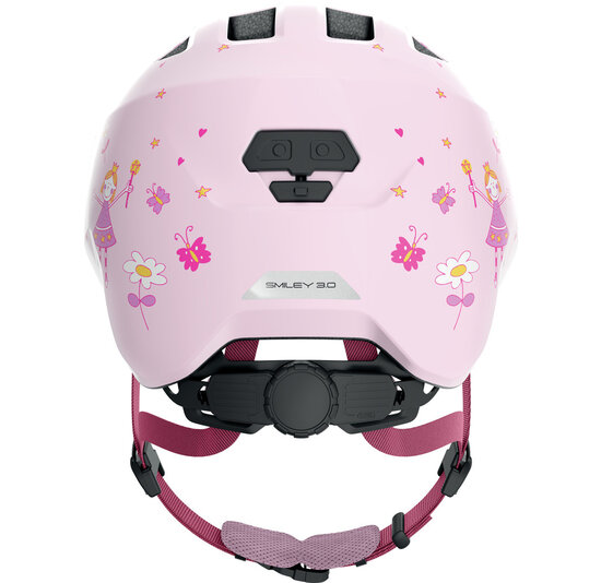 Abus Smiley 3.0 - Rose Princess - Kinder Fietshelm