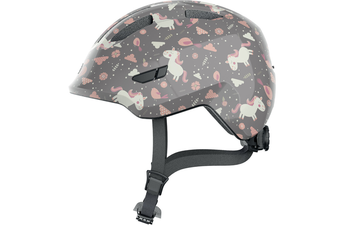 Abus Smiley 3.0 - Grey Horse - Kinder Fietshelm