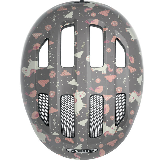 Abus Smiley 3.0 - Grey Horse - Kinder Fietshelm