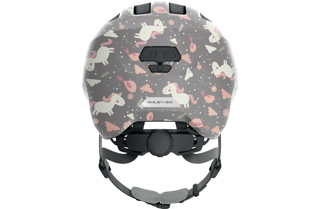 Abus Smiley 3.0 - Grey Horse - Kinder Fietshelm