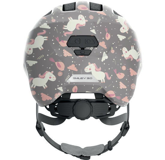 Abus Smiley 3.0 - Grey Horse - Kinder Fietshelm
