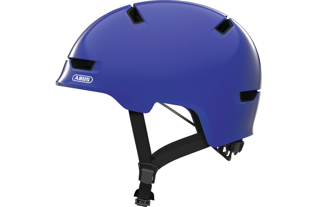 Abus Fietshelm Scraper 3.0 Kid - Shiny Blue