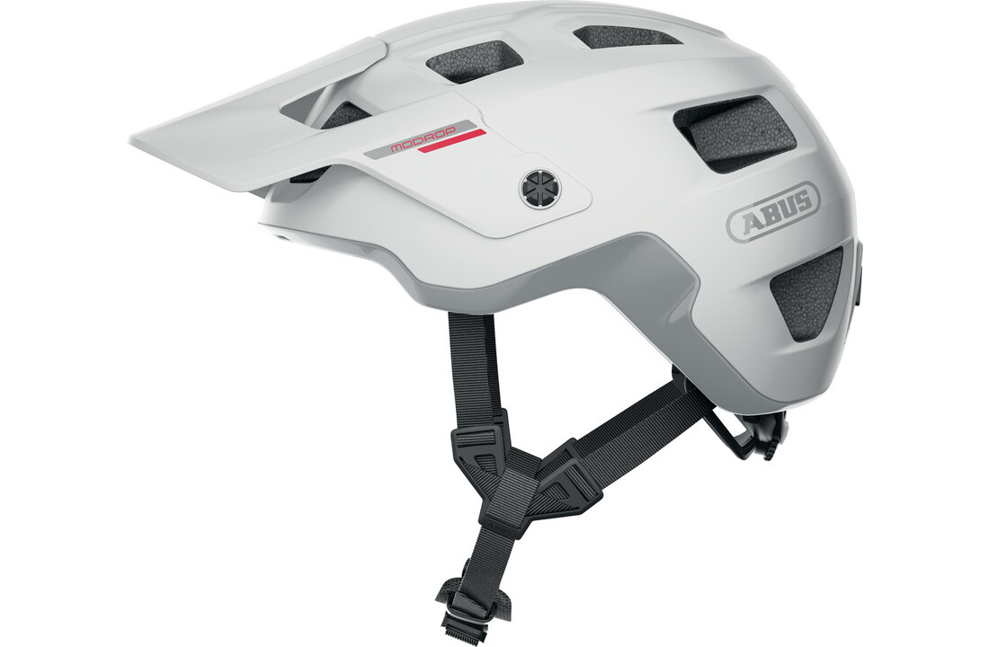 Abus MoDrop Fietshelm - Polar White